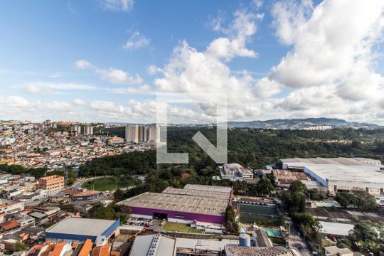 Vista da Sala de apartamento para alugar com 2 quartos, 35m² em Vila Sul Americana, Carapicuíba