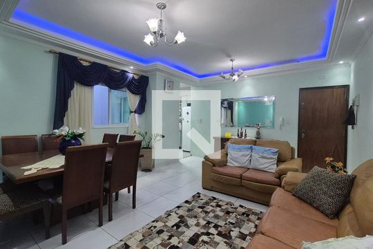 Sala de apartamento à venda com 2 quartos, 180m² em Parque Oratório, Santo André