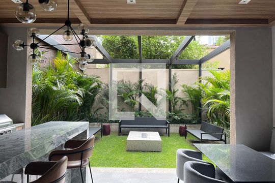 Área comum de apartamento para alugar com 1 quarto, 41m² em Perdizes, São Paulo