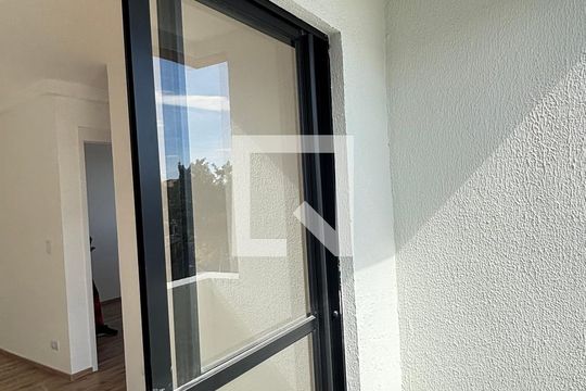 Sala - Sala de Jantar Varanda de apartamento para alugar com 2 quartos, 45m² em Vila Palmares, Santo André