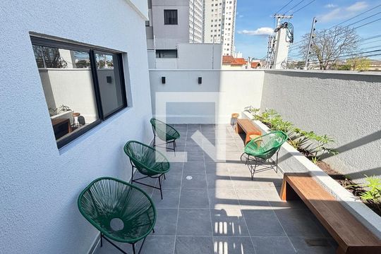 Área comum de apartamento para alugar com 2 quartos, 45m² em Vila Palmares, Santo André