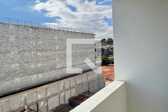 Sala - Sala de Jantar Varanda de apartamento para alugar com 2 quartos, 45m² em Vila Palmares, Santo André
