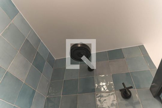 Banheiro da Suíte de apartamento para alugar com 1 quarto, 59m² em Brooklin, São Paulo