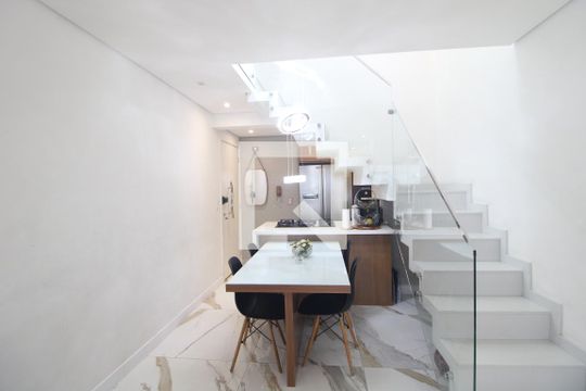 Sala de apartamento à venda com 3 quartos, 168m² em Vila Castelo, São Paulo