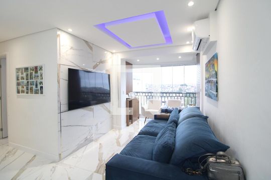 Sala de apartamento à venda com 3 quartos, 168m² em Vila Castelo, São Paulo