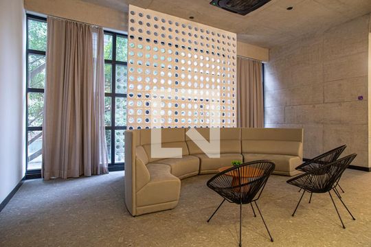 Área comum - Hall Social de kitnet/studio à venda com 1 quarto, 22m² em Bela Vista, São Paulo