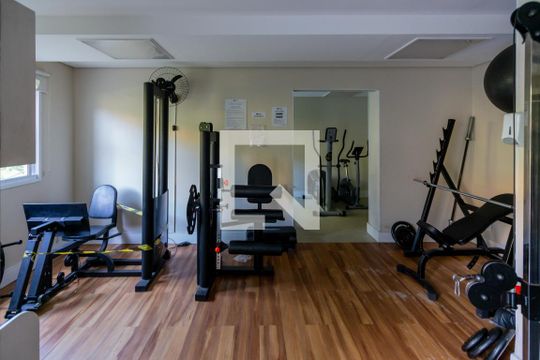 Área comum - Academia de apartamento para alugar com 2 quartos, 78m² em Jardim das Vertentes, São Paulo