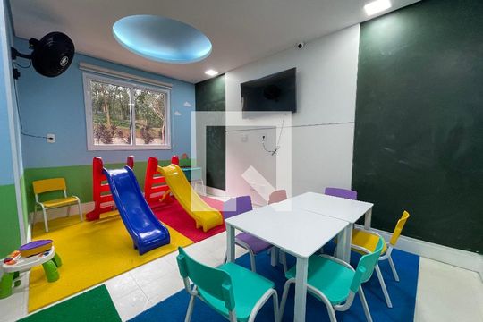 Área comum - Brinquedoteca de apartamento para alugar com 2 quartos, 78m² em Jardim das Vertentes, São Paulo
