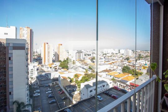 Varanda da Sala de apartamento à venda com 3 quartos, 68m² em Jardim Melo, Diadema