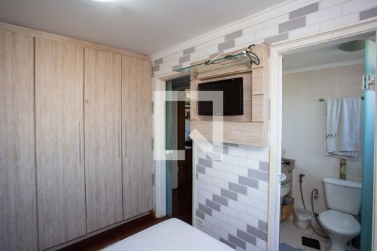 Quarto Suíte de apartamento à venda com 3 quartos, 68m² em Jardim Melo, Diadema