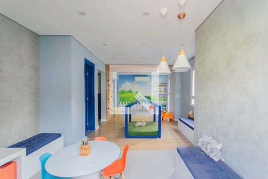 Área comum - Brinquedoteca de kitnet/studio à venda com 1 quarto, 24m² em Sé, São Paulo
