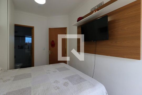 Suíte de apartamento à venda com 2 quartos, 122m² em Santa Maria, Santo André