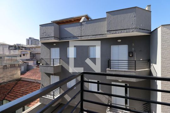 Sacada da Suíte de apartamento à venda com 2 quartos, 122m² em Santa Maria, Santo André