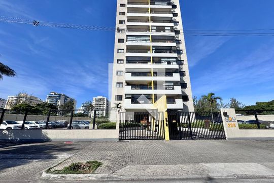 Fachada de apartamento à venda com 3 quartos, 91m² em Recreio dos Bandeirantes, Rio de Janeiro