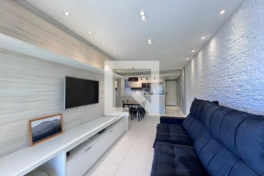 Sala de apartamento à venda com 3 quartos, 91m² em Recreio dos Bandeirantes, Rio de Janeiro