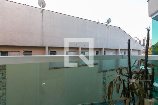 Varanda da Sala de casa de condomínio à venda com 2 quartos, 90m² em Vila Carmosina, São Paulo
