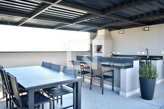 Área comum - Churrasqueira de apartamento para alugar com 1 quarto, 47m² em Planalto Paulista, São Paulo