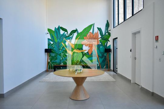 Hall de entrada de apartamento para alugar com 1 quarto, 47m² em Planalto Paulista, São Paulo