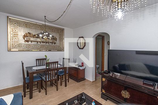 Sala de apartamento à venda com 3 quartos, 75m² em Jardim Santa Cruz (sacoma), São Paulo