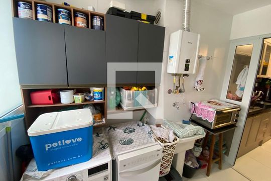 Área de Serviço de apartamento à venda com 2 quartos, 66m² em Santo Amaro, São Paulo