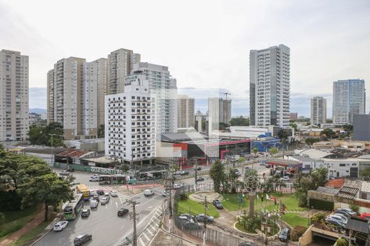 Vista da Sala de apartamento à venda com 2 quartos, 35m² em Várzea da Barra Funda, São Paulo