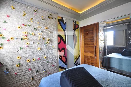 Quarto 1 de apartamento para alugar com 2 quartos, 55m² em Vila Ede, São Paulo