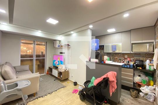 Sala de apartamento à venda com 2 quartos, 86m² em Vila Bremen, Guarulhos