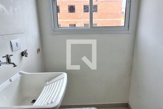 Área de Serviço de apartamento à venda com 2 quartos, 50m² em Nova Gerti, São Caetano do Sul