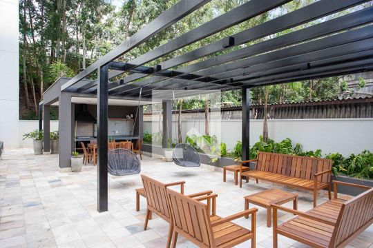 Área comum - Churrasqueira de apartamento para alugar com 2 quartos, 41m² em Centro, Diadema