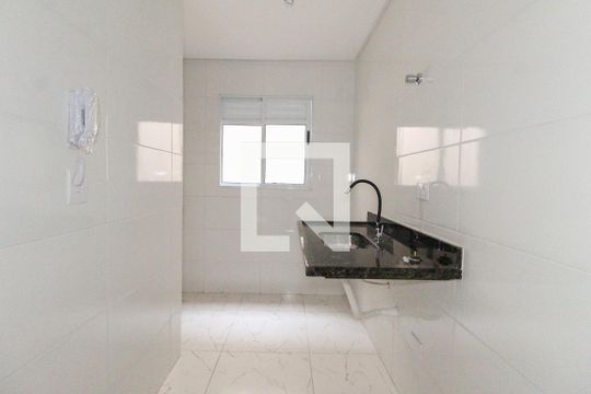 Cozinha de apartamento à venda com 2 quartos, 35m² em Vila Brasil, São Paulo