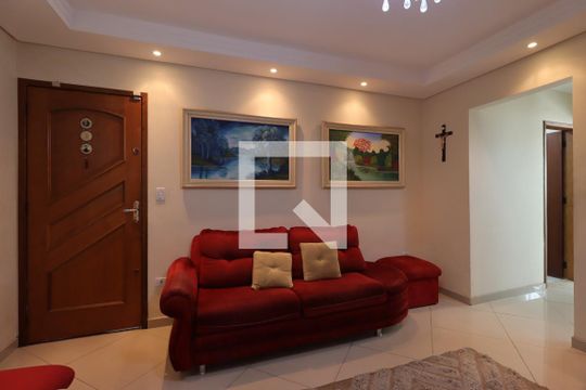 Sala de casa à venda com 3 quartos, 187m² em Santa Maria, Santo André