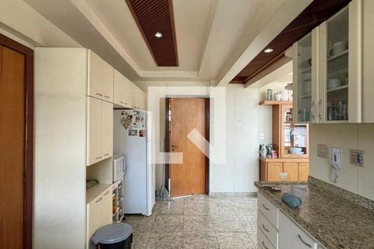 Cozinha de apartamento à venda com 4 quartos, 476m² em Carmo, Belo Horizonte
