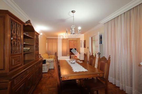 Sala de Jantar de casa para alugar com 3 quartos, 207m² em Jardim Monte Libano, Santo André