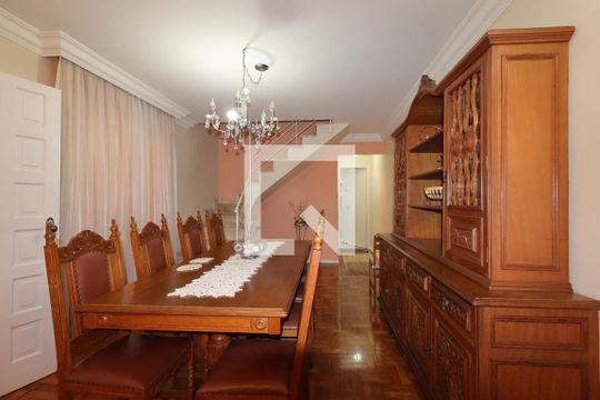 Sala de Jantar de casa para alugar com 3 quartos, 207m² em Jardim Monte Libano, Santo André