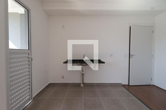 Cozinha de apartamento para alugar com 2 quartos, 50m² em Jardim Anhanguera, Ribeirão Preto