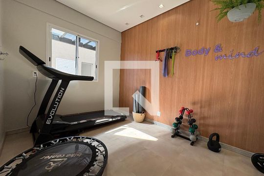 Área comum - Academia de apartamento para alugar com 2 quartos, 50m² em Jardim Anhanguera, Ribeirão Preto