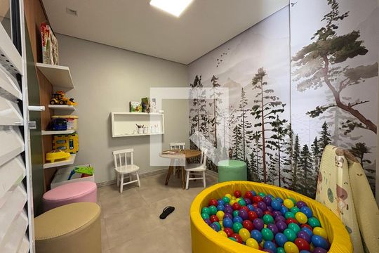 Área comum - Brinquedoteca de apartamento para alugar com 2 quartos, 50m² em Jardim Anhanguera, Ribeirão Preto
