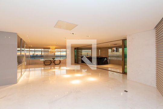 Sala de apartamento à venda com 3 quartos, 470m² em Santa Lúcia, Belo Horizonte