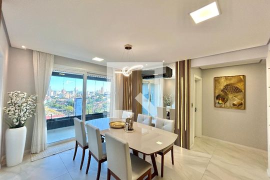 Sala de apartamento à venda com 3 quartos, 139m² em Morro do Espelho, São Leopoldo