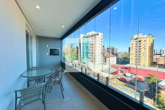 Sacada de apartamento à venda com 3 quartos, 139m² em Morro do Espelho, São Leopoldo