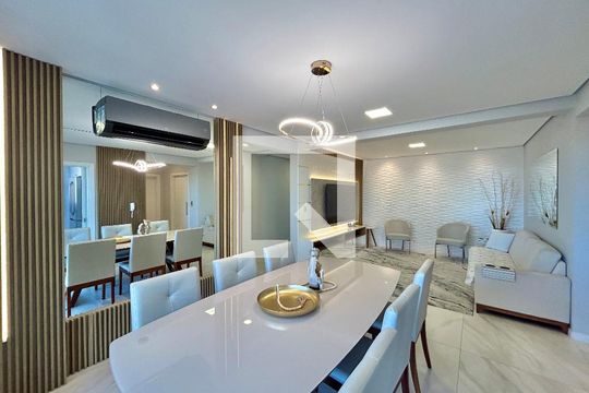 Sala de apartamento à venda com 3 quartos, 139m² em Morro do Espelho, São Leopoldo