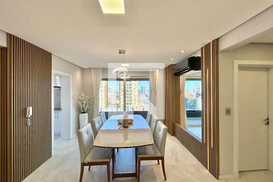 Sala de apartamento à venda com 3 quartos, 139m² em Morro do Espelho, São Leopoldo