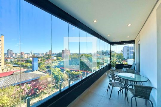 Sacada de apartamento à venda com 3 quartos, 139m² em Morro do Espelho, São Leopoldo