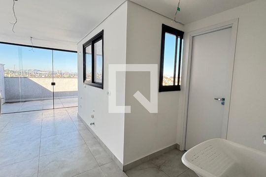 Área de Serviço de apartamento à venda com 2 quartos, 78m² em Parque Erasmo Assunção, Santo André