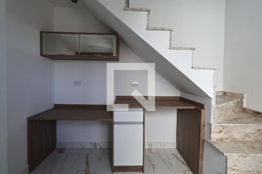 Sala de apartamento à venda com 2 quartos, 90m² em Parque Erasmo Assunção, Santo André