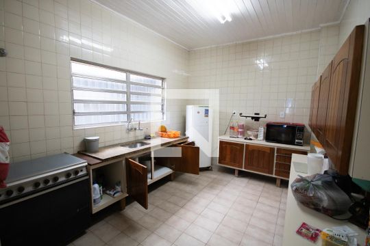 Cozinha de apartamento para alugar com 3 quartos, 250m² em Vila Caiçara, Praia Grande
