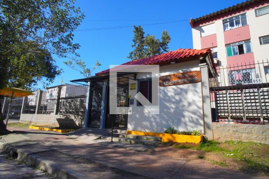 Fachada de apartamento à venda com 1 quarto, 50m² em Humaitá, Porto Alegre