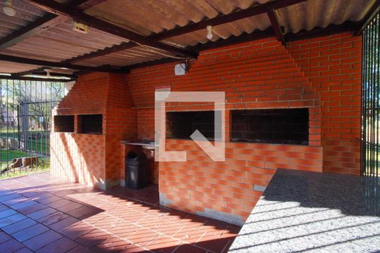 Área comum - Churrasqueira de apartamento à venda com 1 quarto, 50m² em Humaitá, Porto Alegre