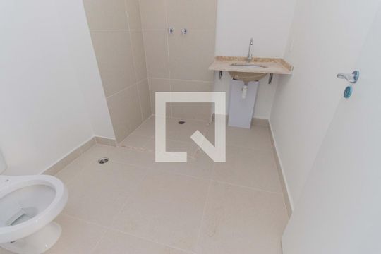 Banheiro de apartamento à venda com 1 quarto, 27m² em Vila São José, São Paulo