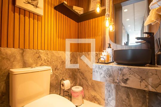 Lavabo de apartamento para alugar com 3 quartos, 167m² em Jardim das Acacias, São Paulo